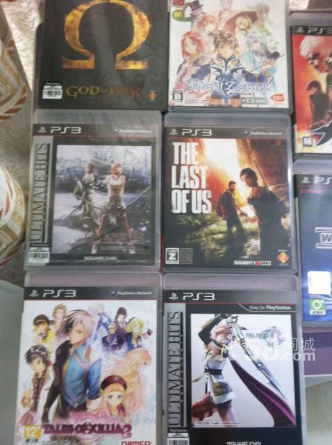 ps3正版游戏美国末日、情热传说等