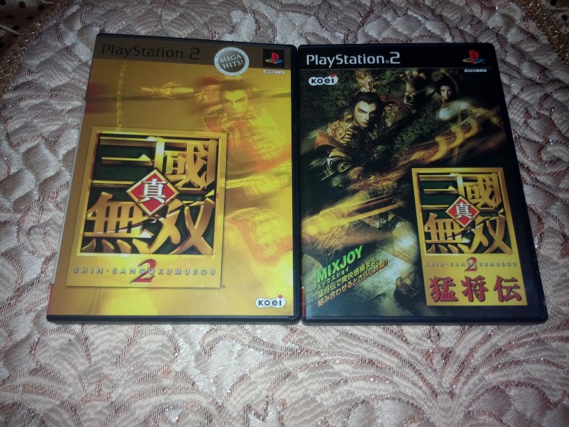 PS2真三国无双2+猛将传 原装日版